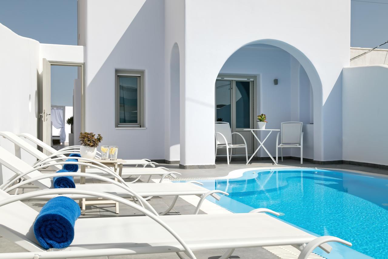 Santorini Blue Senses Villas Мессария Экстерьер фото