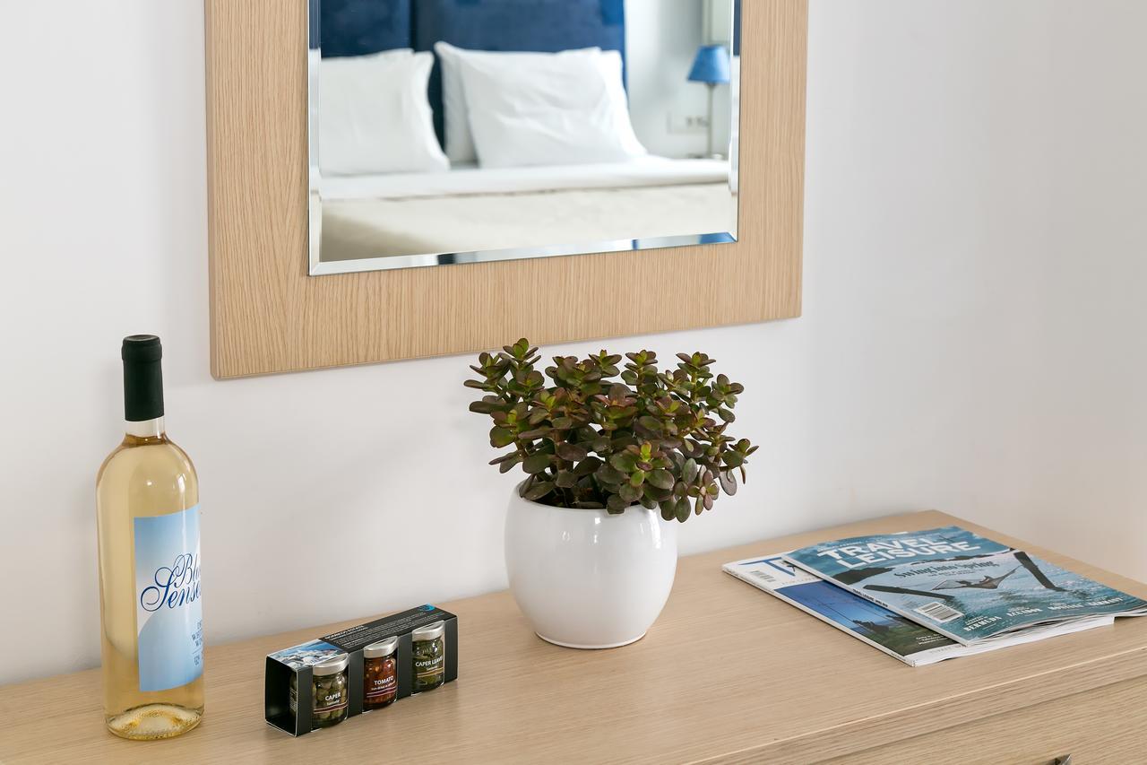Santorini Blue Senses Villas Мессария Экстерьер фото